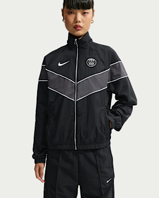 ウェア Paris Saint-Germain uniform jacket Nike Paris Saint-Germain Windrunner Women's Nike Soccer UV Woven Jacket
